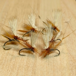 エルクヘアパラシュート(#14・#16)　6本セット