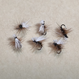 エルクヘアカディス#20(ピーコック、ブリーチ)計6本