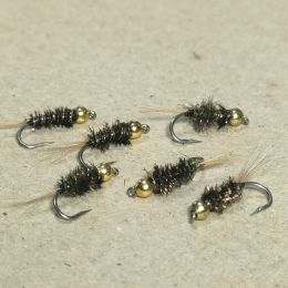 BHピーコックニンフ#14(ピーコックハール)計6本