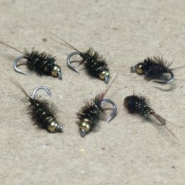 BHピーコックニンフ#20(ピーコックハール)計6本