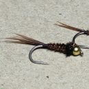 BHフェザントテールニンフ#12(ナチュラルフェザントテール)計6本