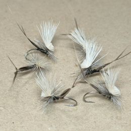 エルクヘアパラシュート#12(ブラック)計6本