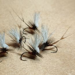 エルクヘアパラシュート#14(ブラウン)計6本