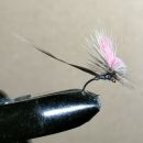 エルクヘアパラシュート#16(アダムスグレー、ピンクP)計6本