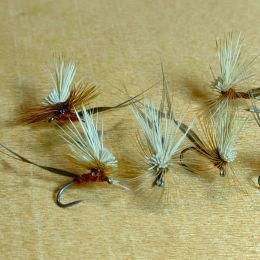 エルクヘアパラシュート#16(ブラウン)計6本